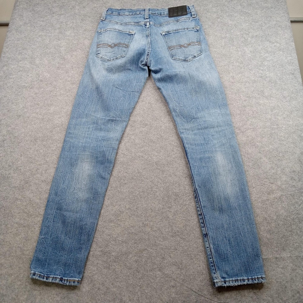 Denizen‎ From Levis Jeans Mens 29x32 Light Wash 216 Slim Straight Distressed - Picture 9 of 10